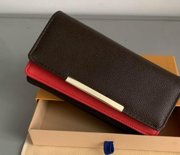 

1b2021 brands women's pocket travel watermark men's cardholder population bag capsule wallet wallet coke bay delivery013, Red;black