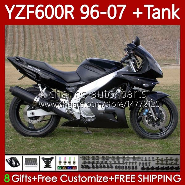 Bodywork + Tanque para Yamaha Thundercat YZF600R YZF 600R 600 R 1996 1997 1997 Considera 2000 2001 Corpo 86No.163 YZF-600R 96 02 03 04 05 06 07 YZF600-R 96-2007