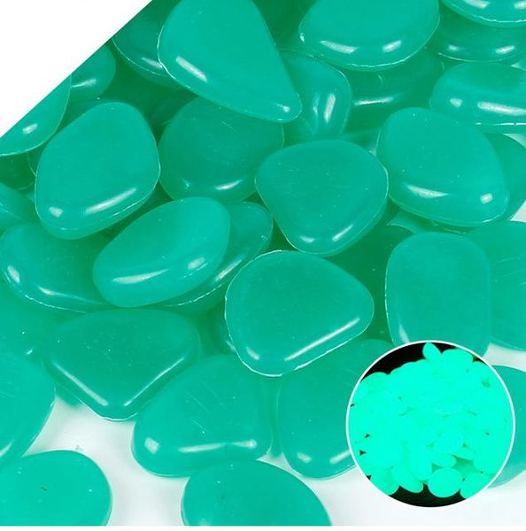 

100/200/300/400 светящиеся в темноте сад галька glow камни камни для проходы путь патио газон сад двор декор светящиеся камни wmtfhc