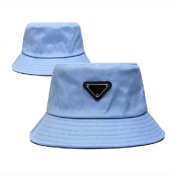 

designer brand fisherman hat outdoor sports fishing trip sun hat fashion all-match, Blue;gray