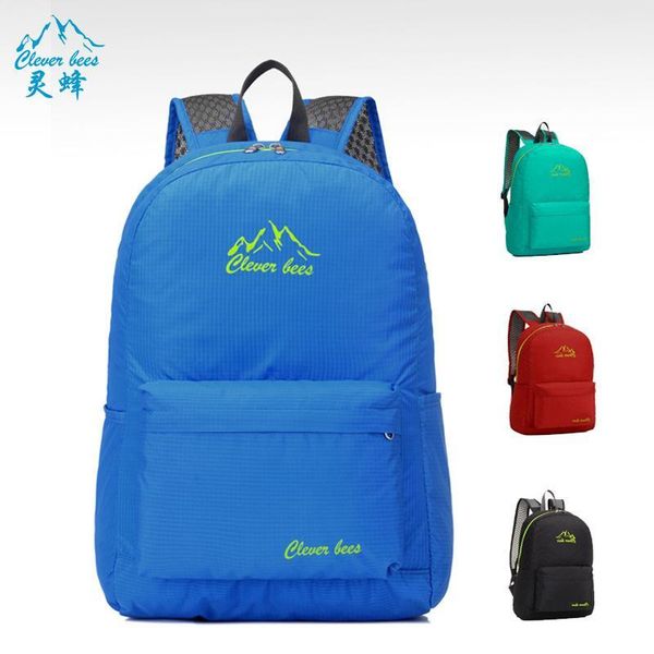

b209 new outdoor convenient shoulder bag waterproof travel backpack storage bag leisure folding mountaineering1