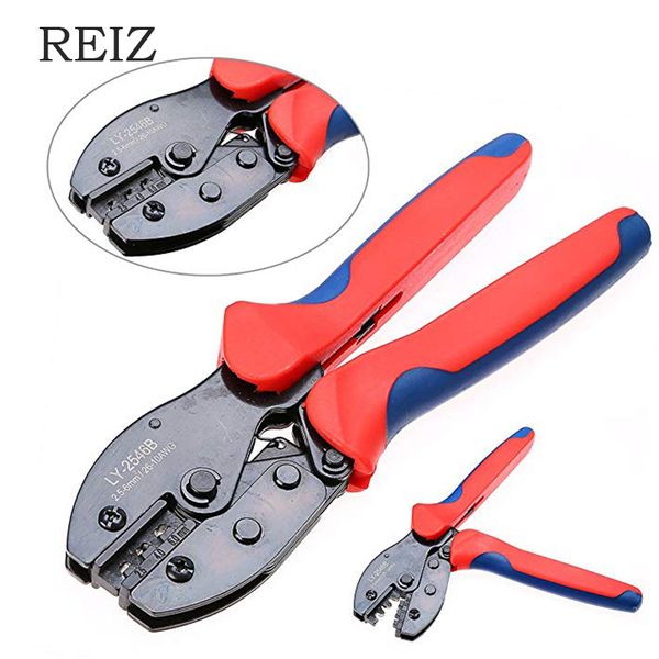 REIZ Crimpzange für MC4 PV Solarkabel TAB Terminal Ratschen Crimper Connector Tool Abisolieren Schneiden Multitool Y200321