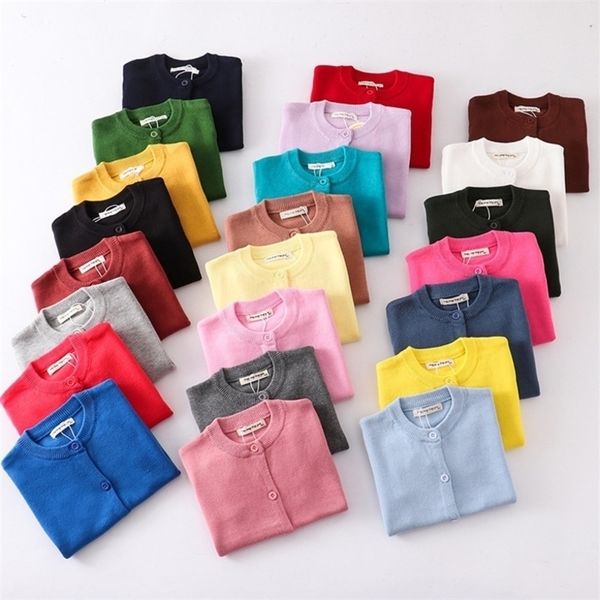 

ins baby designer sweaters kids boys girls spring autumn knitted cardigan children jackets pure color soft sweater fashion clothing g20303, Blue