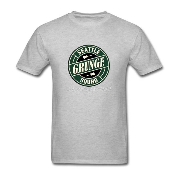 

grunge seattle sound тенниска o-образным вырезом на заказ с коротким рукавом футболки для мужчин лето бесплатная доставка 3xl t рубашки спор