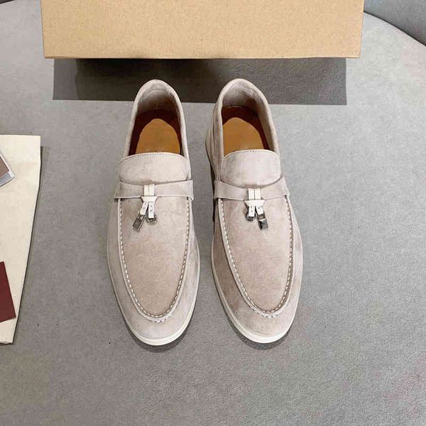 

genuine leather women dress shoes khaki blue medium cashmere round toes couple womens man spring and fall shoe, Black