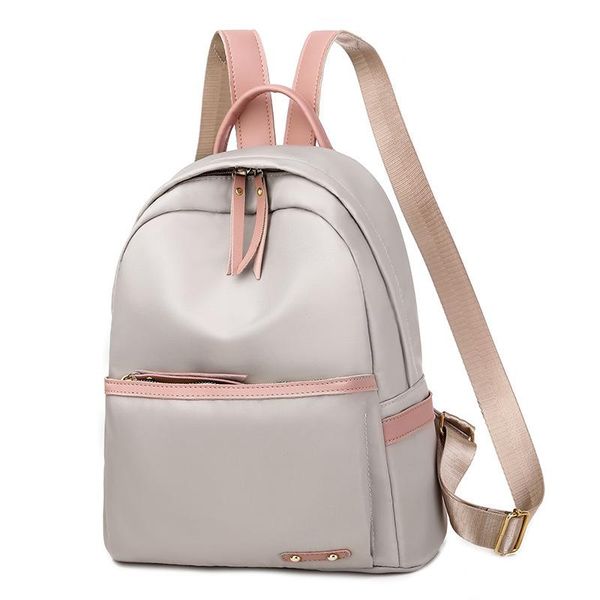 

2020 new oxford backpack female back pack women small pink bagpack for teenager girls lightweight wear-resistant high quality