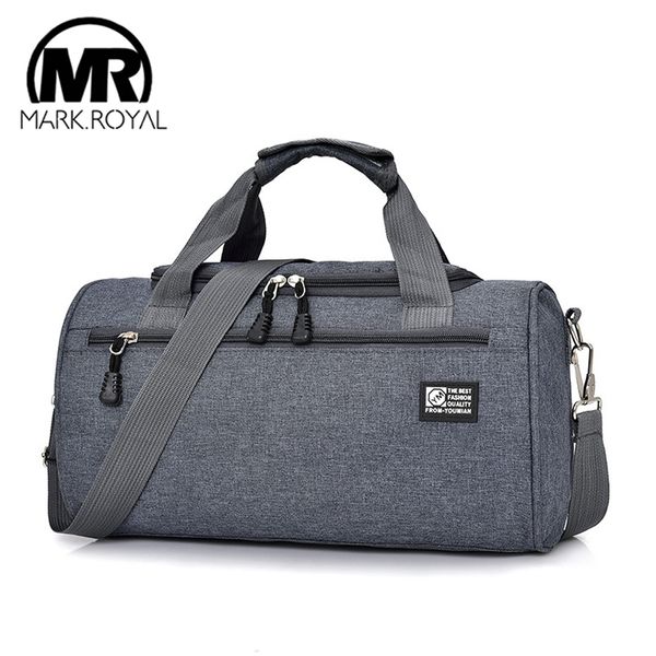 

markroyal nylon travel bag men casual shoulder cylinder sports bag luggage bag outdoor duffel weekend dropshopping lj201111