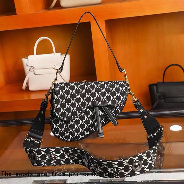 

ladies designer shoulder bags bag luxury canvas embroidery handbags crossbody purse classic style ladies tote bag ms saddle qynf vi