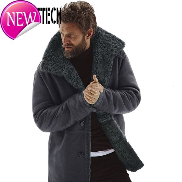 

winter jacket men coat solid casual warm plus velvet jacket winter coat men clothes men winter parka plus size m-3xl, Black