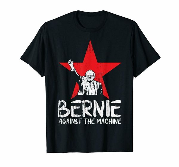 

sport bernie sanders against the machine red star 2020 president t-shirt100% cotton t-shirts for men and women