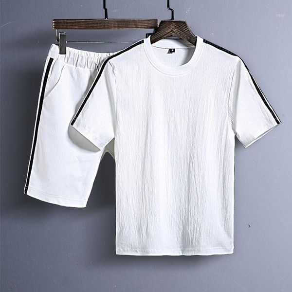 

2 pcs 2018 summer style mens causal suit short sleeve t-shirt & fashion male wear set tracksuit man t shirt tshirt homm brand1, Gray
