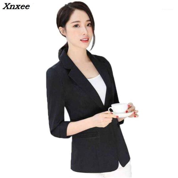 

ladies blazer feminino plus size 6xl formal jacket women's white blaser female women suit office ladies ol blazer formal xnxee1, White;black