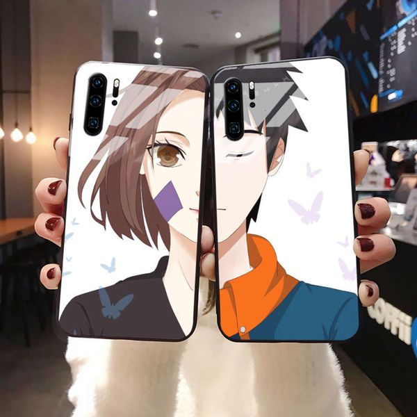 

naruto liudao yuzhibo tak tulin to write wheel eye mobile phone case huawei p40 p30 p20 glass mate 30 20 anti falling nova7 6 / 5provfe1