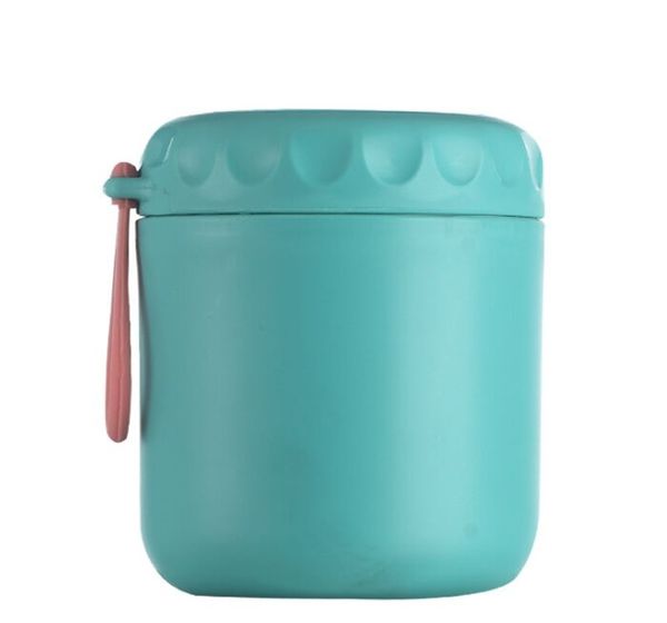 Reine Farbe Lunchbox Wasser Tassen Edelstahl Wärmeerhaltung Tank Breihülsen Suppe Vakuumbecher Isoliertes Lebensmittelbehälter Neue Ankunft 11Js J2
