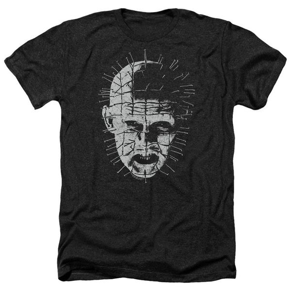 

hellraiser movie big pinhead face licensed heather t-shirt all sizes light tee shirt sport hooded sweatshirt hoodie