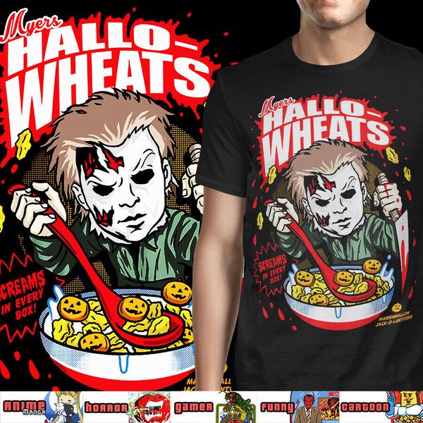 

мичил myers halloween hallow пшениц классический фильм ужасов 100% качества мужчины печать футболка платье футболка спортивная с капюшоном h