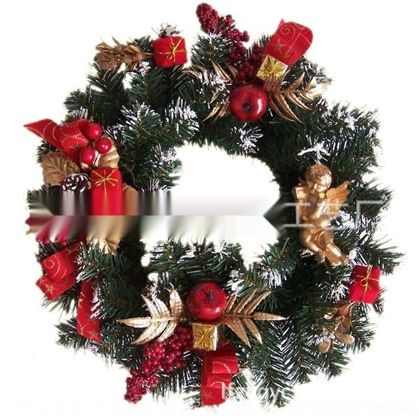 

ezj4a 40cm 40cm christmas supermarket decoration pvc supermarket wreath christmas products wreath pvc decoration pendant pendant products gr