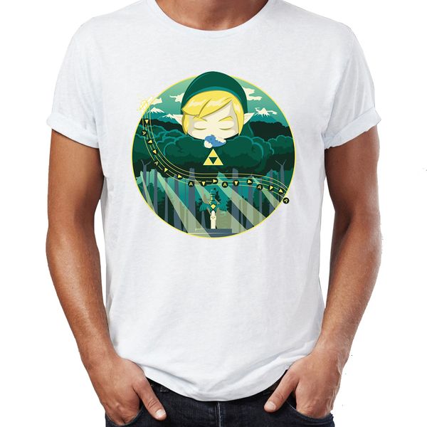 

men's t shirt the legend of zelda ocarina of time awesome artwork drawing printed tee sport hooded sweatshirt hoodie