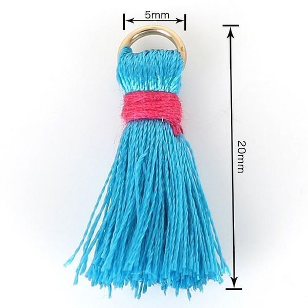

20pcs colorful decorative silk tassel lace trim cotton fabric ribbon fringe drop handmade sewing curtains clothes accessories h bbyaqh