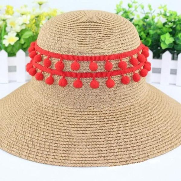 

1yard pompomes trim lace fabric sewing pom poms tassel hair ball lace ribbontrim ribbon fringe decoration diy for sewing decor h wmttor