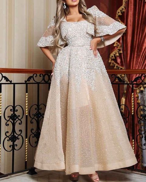 Elegante Fuchsia Off Spalla Prom Prom Dresses da sera 2021 sirena Appliqued Long Maid of Honor Gowns su misura Zuhair Murad Prom Dress
