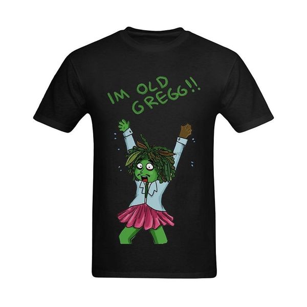 

definite myself men's i'm old gregg surprise art design men cotton short sleeve hoodie designers t shirts sweatshirt