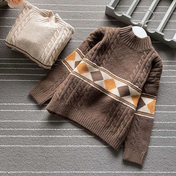 

winter new h8753 2020 autumn korean children's round neck pullover boys' t-shirt, Blue