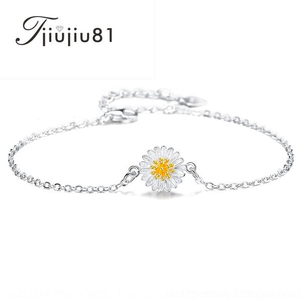 

s4iuz сеть имитации серебро классического хризантема daisy браслет корейская версия универсальных моды первого ювелирном женщины бра, Golden;silver