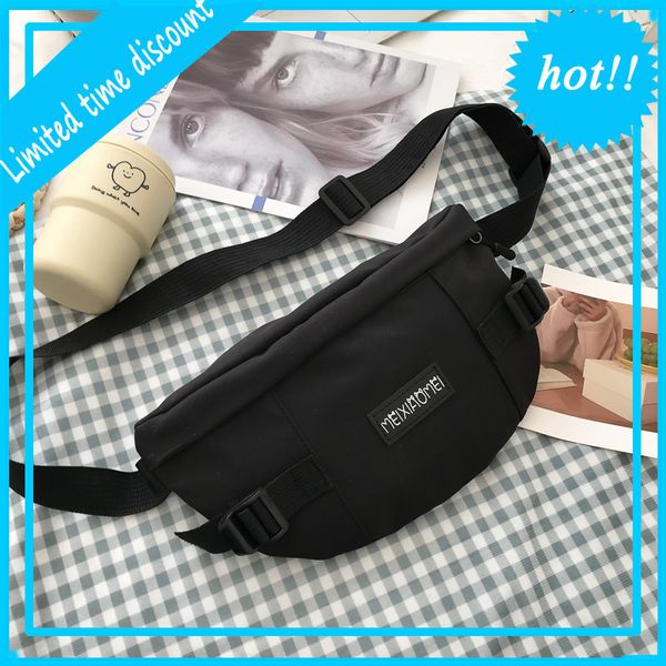 

chest women's brand messenger student simple fashion sports leisure waist bag single shoulder