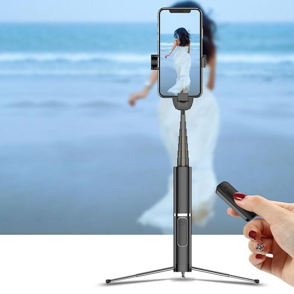 

6 in 1 wireless bluetooth selfie stick extendable handheld monopod foldable mini tripod with shutter remote for android