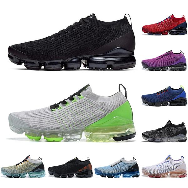 

fly 3.0 running shoes for men women triple black deep royal volt electric green chaussures breathable outdoor mens trainer sports sneakers
