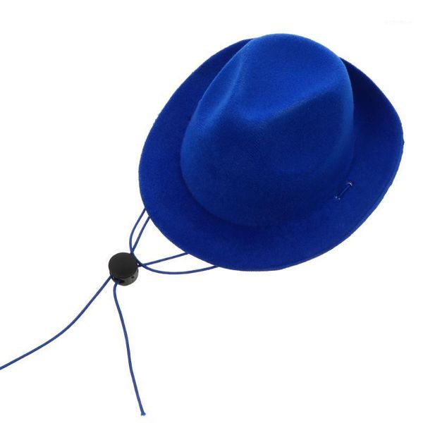 

dog apparel pet costume cowboy hat clothing accessories mini cap supplies1