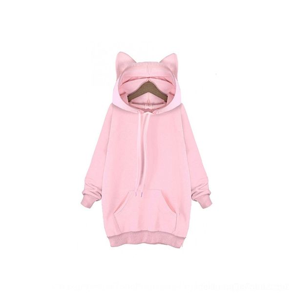 

vsy0d autumn and winter cat ear pullover hooded long sleeve women's clothing autumn cat ear and winter pullover sweater sweaterhooded s, Black