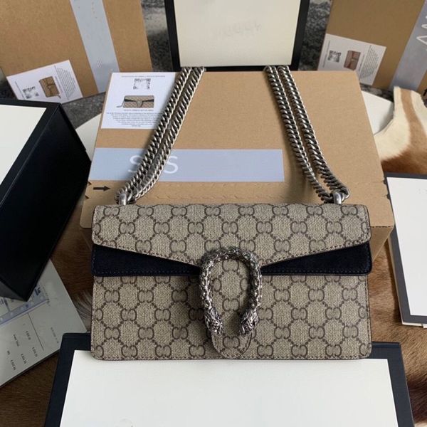 

snake vintage brown leather women shoulder crossbody bags 2021 new fashion designer chain shoulder bag women handbag