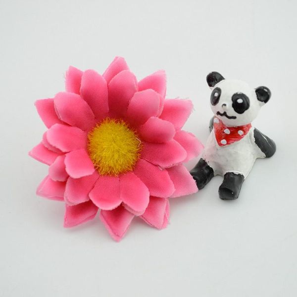 

30pcs lot silk flower sunflower wedding flower decoration bride bouquet bride wrist flower daisy artificial flowers wmtutv