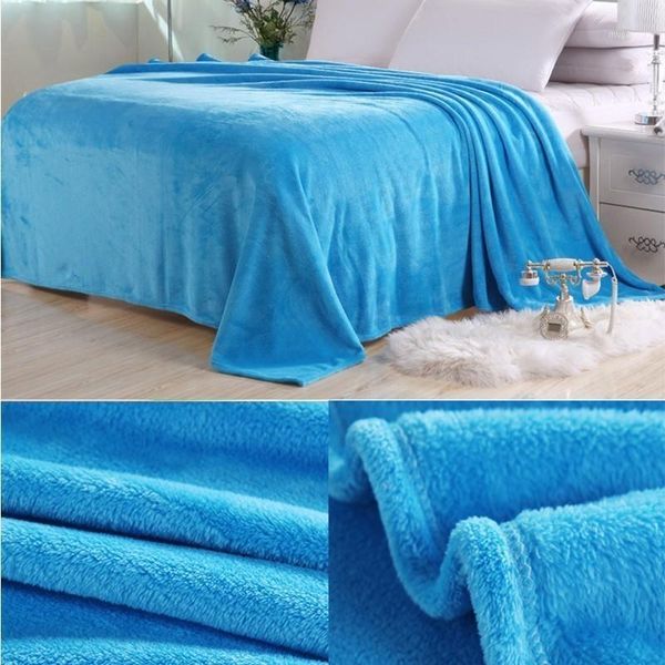 

blankets arrival bed blanket soft warm bedding sheet elegant solid fleece flannel bedspread sofa air couch condition throw blanket1