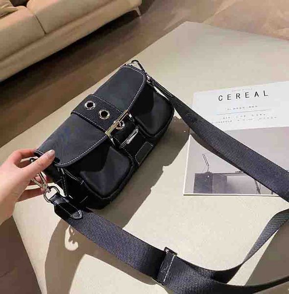 

new fashion women shoulder bags canvas plain crossbody bag women black color handbags