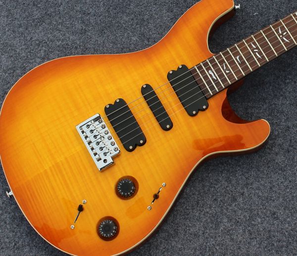 

electric guitar mahogany arch shadow maple ,can customize