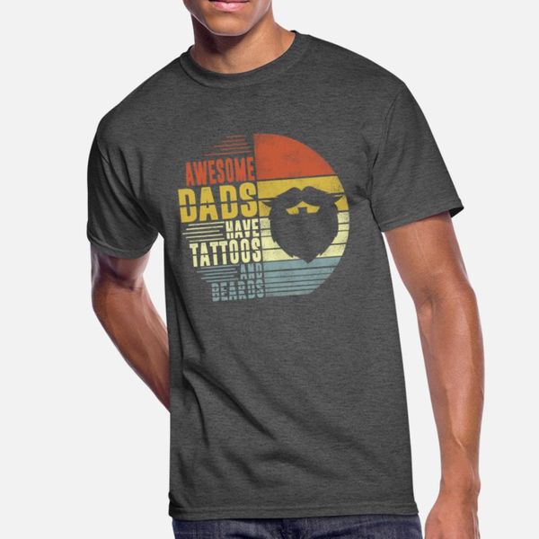 

awesome dads have tattoos and beards vintage t shirt cool hiphop vintage tracksuit hoodie sweatshirt