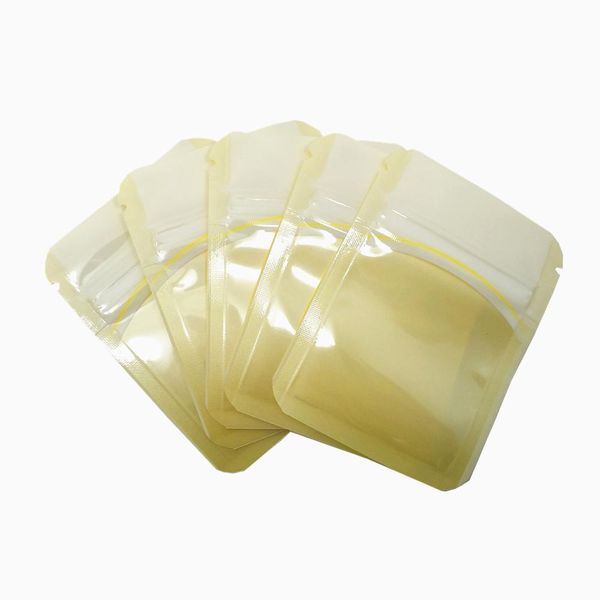 

100pcs lot 8x12cm transparent plastic zipper package bag colorful zip lock pack small toy electronic accessories storage pouch h bbypyy