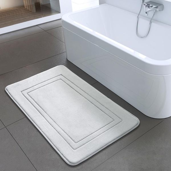 

50x80cm bathroom bedroom non-slip mats sponge rug shower carpet for bathroom kitchen bath mat