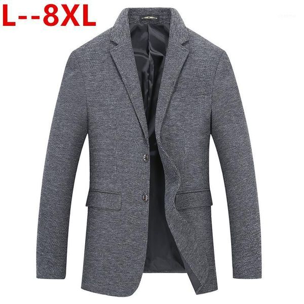 

slim men 10xl autumn 8xl blazer formal business fashion male suit two button lapel casual long sleeve pockets blazers1, White;black