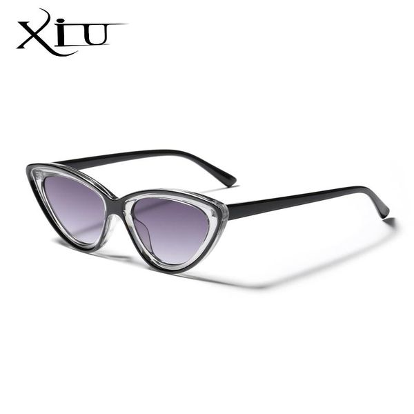 

sunglasses xiu fashion square women designer luxury cat eye sun glasses classic vintage uv400 outdoor, White;black