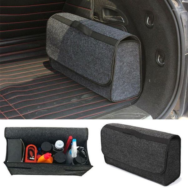 

storage bags large grey anti slip car trunk compartment boot organizer box bag case outdoor portable bag1