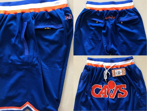 

cleveland cavaliers men just don hardwood basketball shorts, Black