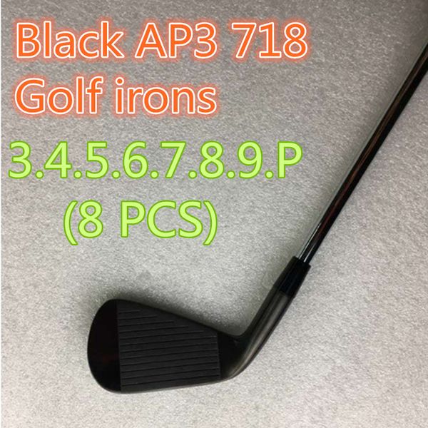 

black ap3 718 golf club irons ap3 718 golf club irons set 3-p (8 pieces) with head cover dhl ing