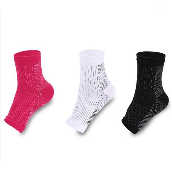 

men's socks wholesale- david angie men and women compression foot sleeve anti fatigue circulation ankle swelling relief sock 1 pair,1, Black