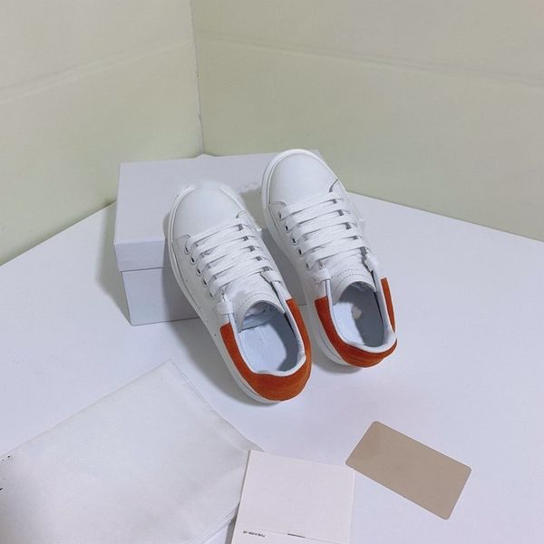 

kids children's leather casual shoes lace up comfort pretty shoes men's trainers daily lifestyle skateboarding shoes 26-35, Black;red