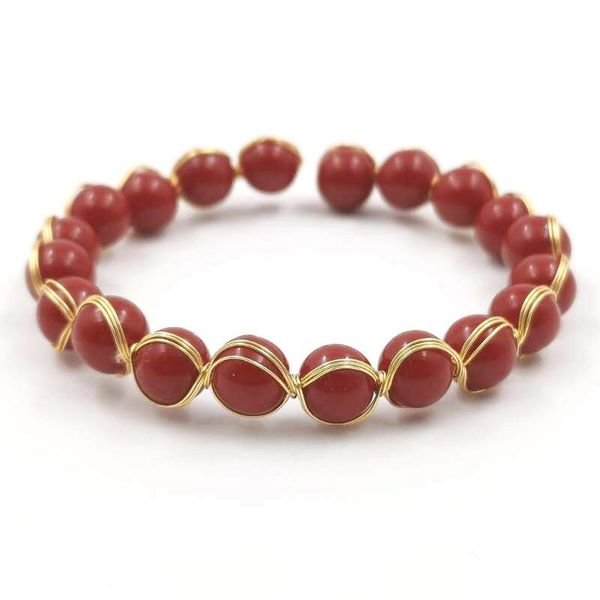 

beaded, strands handmade red resin bracelet 2021 september style ambers color bangels gifts women fashion jewelry, Black