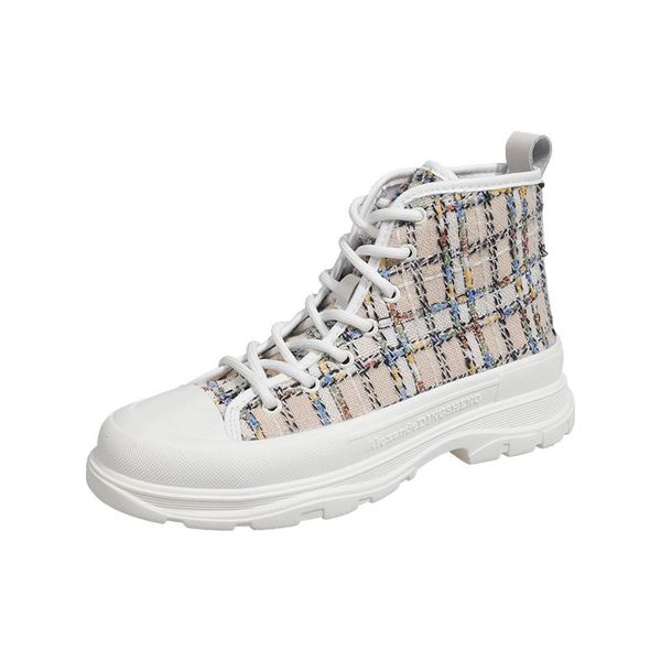 

boots four seasons high-shoes fashion for students, Black